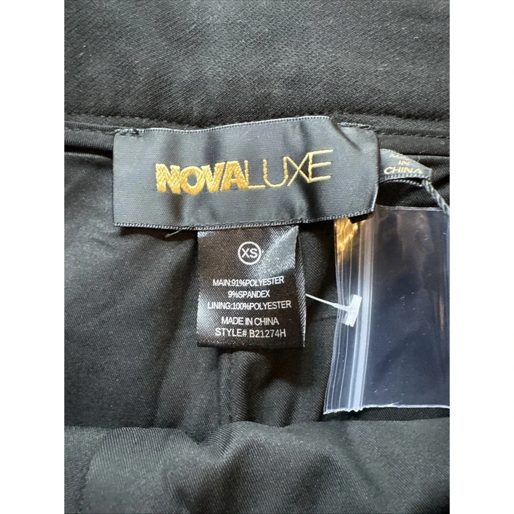 Fashion Nova‎ Women's Sequin Fringe Black Flare Pants   Size XS Festival - Picture 3 of 5